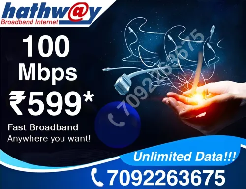 Hathway internet connection Ki