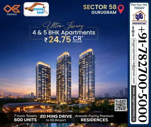 Oberoi Realty Gurgaon. Oberoi