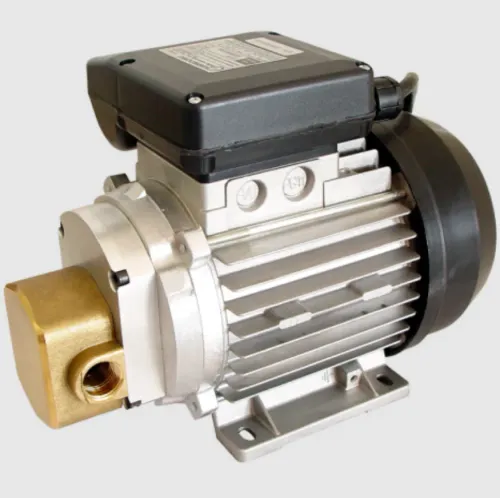 Self-Suction Gear Pumps for the Lubricant Transfer