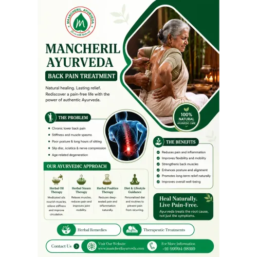Back Pain Treatment with Ayurveda at Man