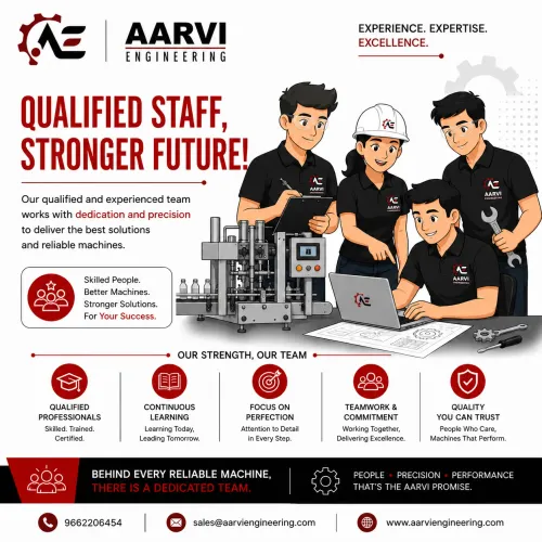 Qualified Staff | Stronger Future | Aarvi Engineer