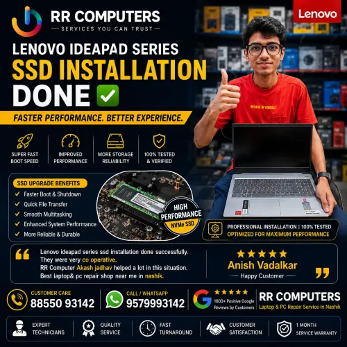 Upgraded with high-speed NVMe