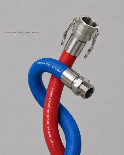Designed for safe transfer of chemicals, acids & i
