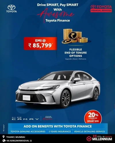 Drive SMART, Pay SMART with Toyota Finance! 🚘💙