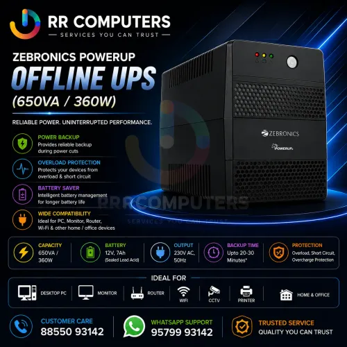 ups cctv security backup batte