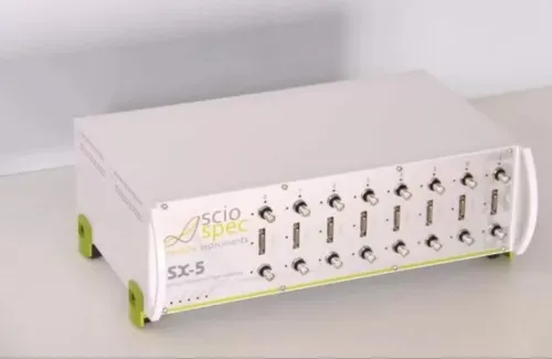 Multichannel impedance analyzer with up to 8 chann