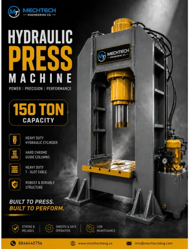 Hydraulic Press Machine | 150 Ton Industrial Hydra