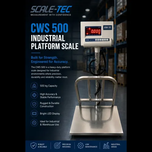 When Accuracy Matters, Choose SCALE-TEC. Our CWS 5