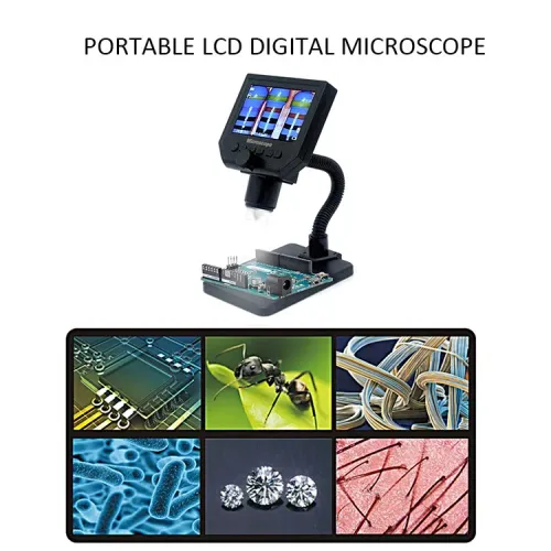 600X 3.6MP 8LED LCD Digit