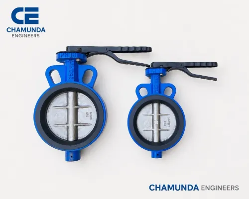 CI BUTTERFLY VALVECHAMUNDA Wafer Type Butterfly 