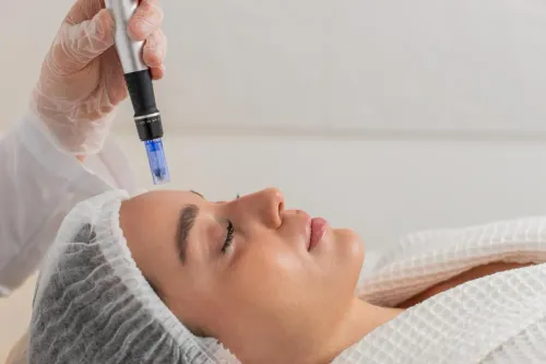 Microneedling treatment has be