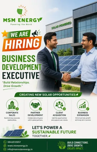 MSM Energy is looking for passionate and energetic