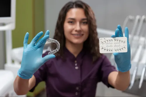 Invisalign vs Traditional Brac
