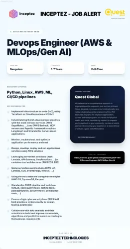 Position : Devops Enginee