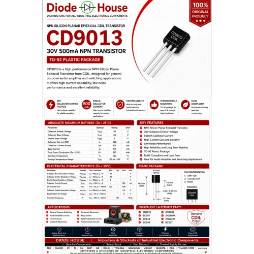 CD9013 is a TO92 package