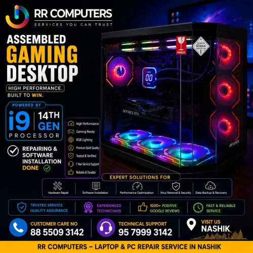 ✅ Assembled Gaming Desktop
✅ I