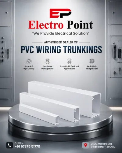 🔹 PVC Wiring Trunking  🔹