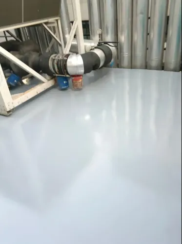 2mm Epoxy Flooring with PU roller coat on terrace 