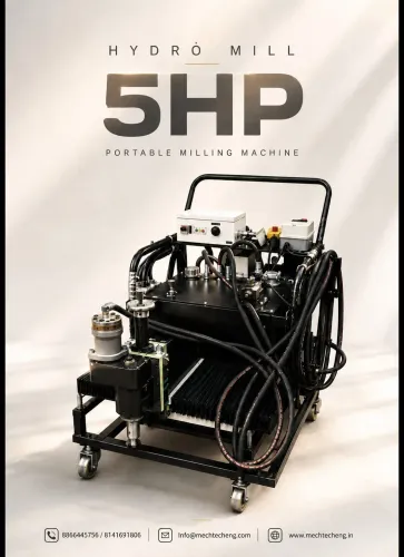 ydro Mill 5HP Portable Milling Machine | Heavy Dut
