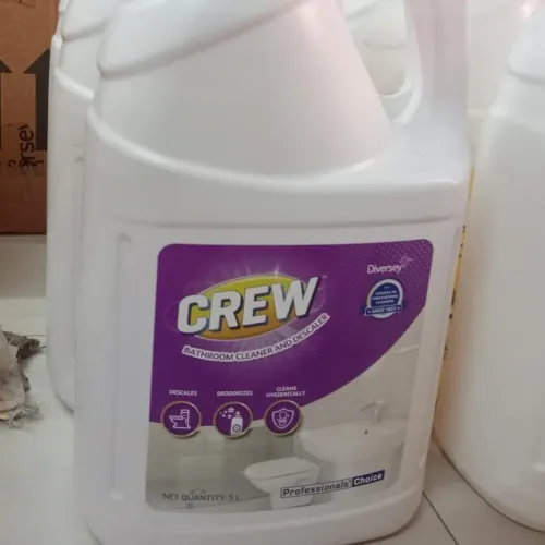Crew Bathroom cleaner. For more details: 99166 960