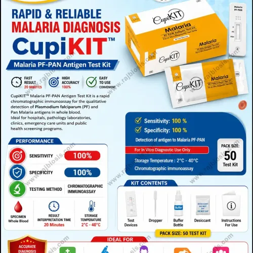 Rapid Malaria cards.