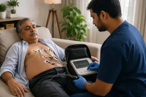 ecg at home pune