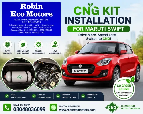 Reliable CNG Kit Installation 