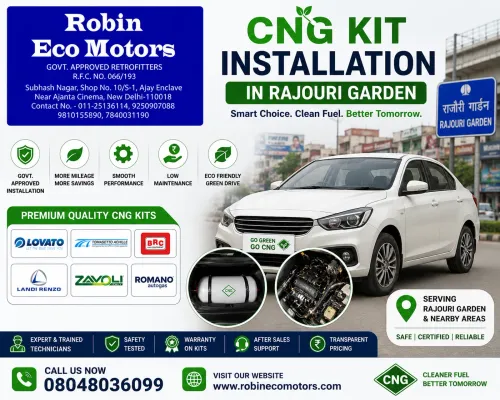 CNG Kit Installation in Rajour