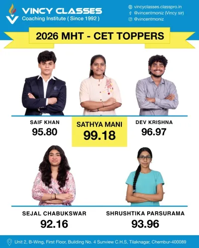MHT - CET , JEE MAINS & N