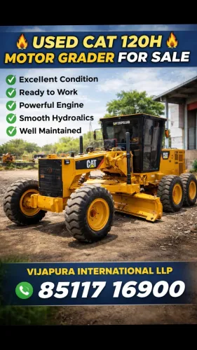 USED CAT 120H MOTOR GRADER FOR