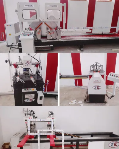 UPVC Window Making Machine in 