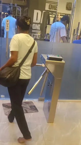 Watch Our Turnstile Gate in Action! 🎥From employ