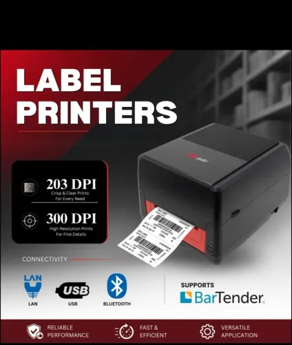 Dcode DC DC421 BARCODE PRINTER 203DPI USB + LAND