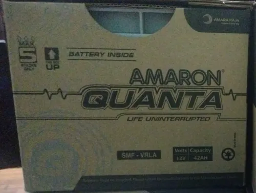 *Amaron Quanta 12V 42Ah SMF Battery*✅ Consistent