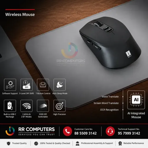 Rechargeable, dual-mode connec