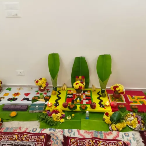 Satyanarayana puja and Grihapr