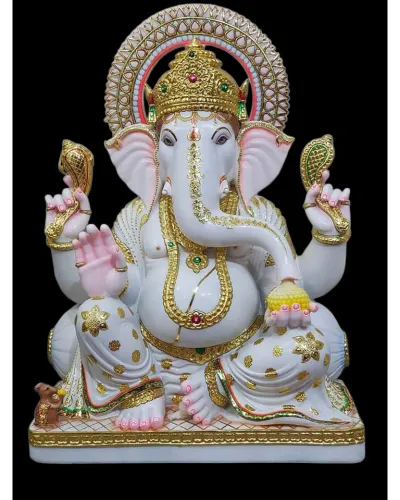 Marble Ganesh Statue For HomeMarble Ganesh murti 
