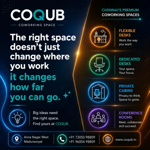 Premium coworking spaces desig
