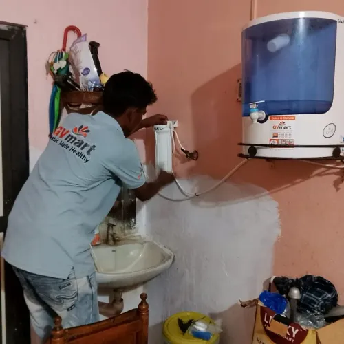 ro filter change ariyamangalam