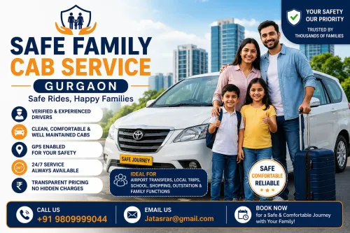 Safe Family Cab Service Gurgao