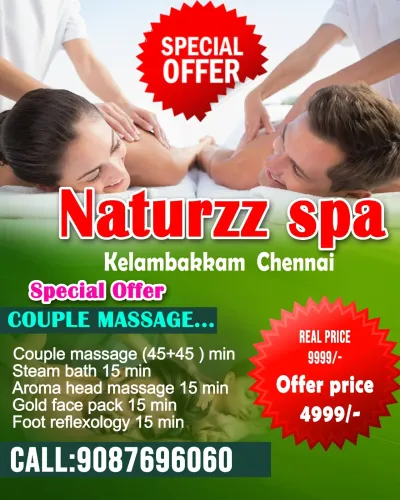 Naturzz Spa Chennai Kelambakkam  | Premi