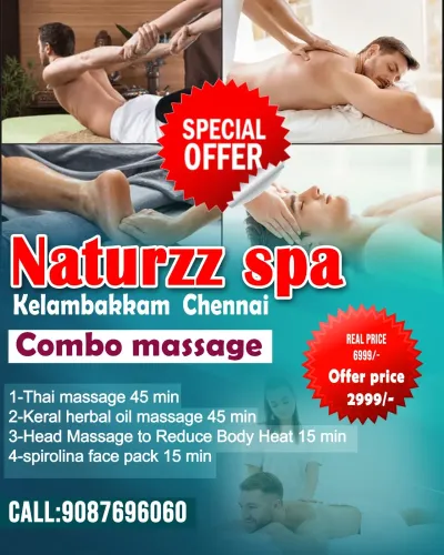 Naturzz Spa Combo Massage Special Offer 