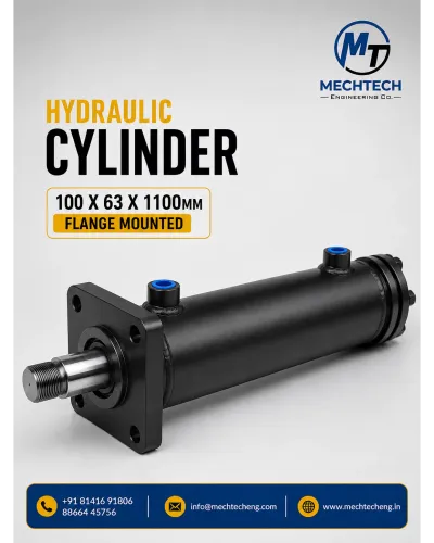Introducing our Flange Mounted Hydraulic Cylinder 