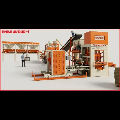 State-of-the-art, fully automatic fly ash bricks a