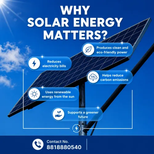 Installing a solar power 