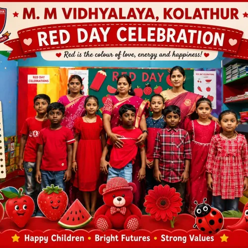 π΄ Red Day Celebration at M. M