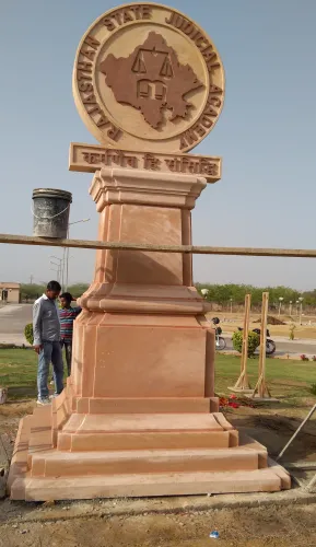 Rajasthan State Judicial Academy Monument Elevatio