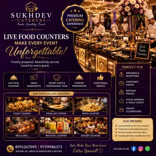 live food counters for interac