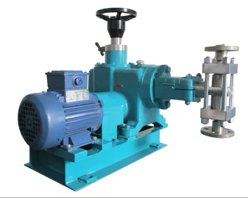 A dosing pump (also known as a metering pump) is a