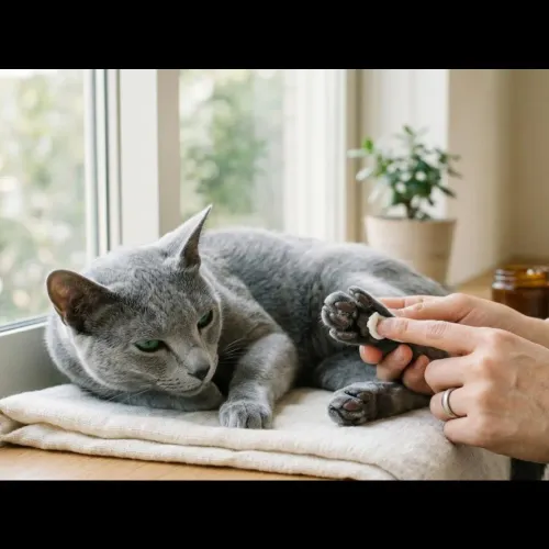 Paw swelli